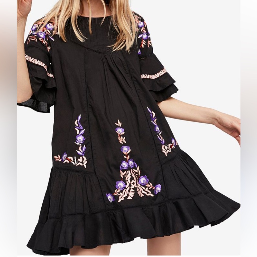 Free People mini Dress. Excellent condition, size XS, good for S.